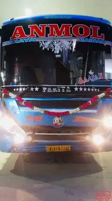 Anmol Tours & Travels Bus-Front Image
