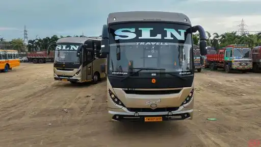 SLN TRAVELS Bus-Front Image