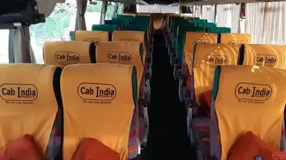 Cab India Travels Bus-Seats layout Image