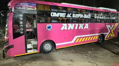 Anika Travels Sagar Bus-Side Image