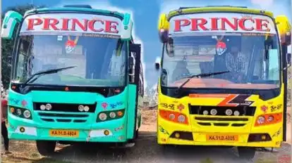 Prince Travels Bus-Front Image