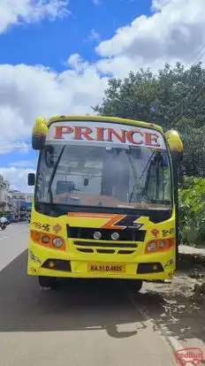 Prince Travels Bus-Front Image