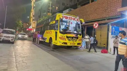 Prince Travels Bus-Front Image