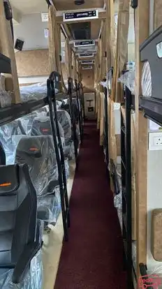 Green Bird Tours & Travels Bus-Front Image