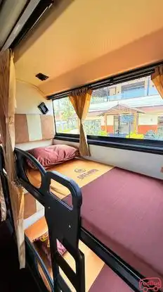 Green Bird Tours & Travels Bus-Seats layout Image