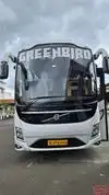 Green Bird Tours & Travels Bus-Front Image