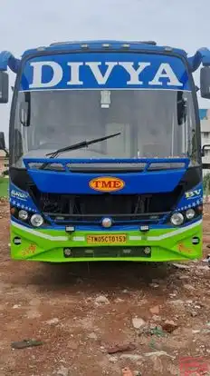 Divya Transport Bus-Front Image