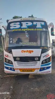 S P Travels Bus-Front Image