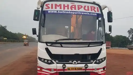 SAI SIMHAPURI TRAVELS Bus-Front Image