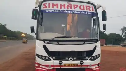 SAI SIMHAPURI TRAVELS Bus-Front Image