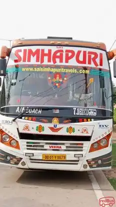 SAI SIMHAPURI TRAVELS Bus-Front Image
