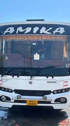 Amika Travels Bus-Front Image