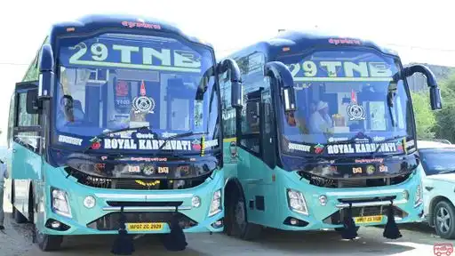 TNB Travels and Cargo Bus-Front Image