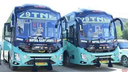 TNB Travels and Cargo Bus-Front Image