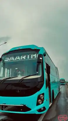Saarthi Travels India Bus-Front Image