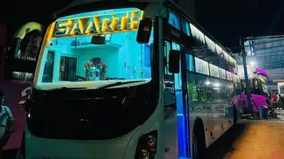Saarthi Travels India Bus-Side Image