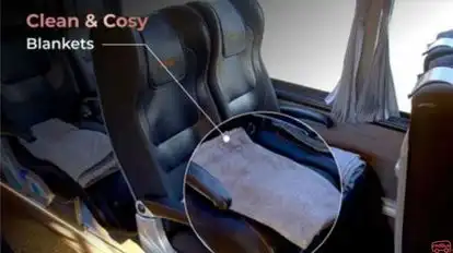 Deltin Travels Pvt Ltd Bus-Seats Image
