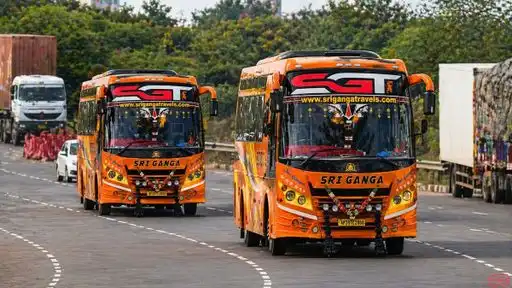 Sri Ganga Travels Bus-Front Image