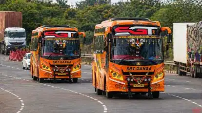 Sri Ganga Travels Bus-Front Image