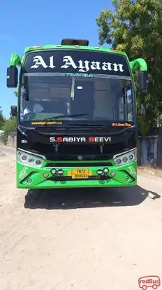AL AYAAN TRAVELS Bus-Front Image