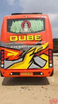 QUBE Travels Bus-Seats layout Image
