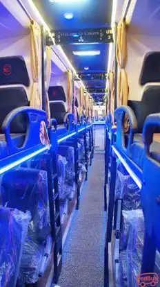 Unicorn Express Bus-Seats layout Image