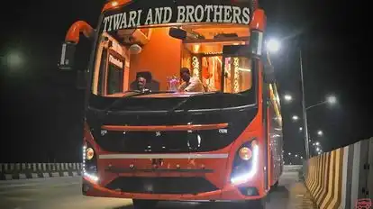Tiwari and Brothers Bus-Front Image