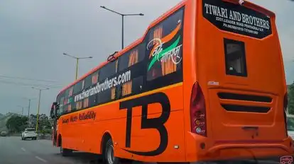 Tiwari and Brothers Bus-Side Image
