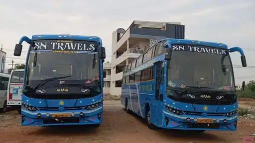 S.N Travels Bus-Front Image