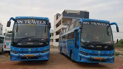 S.N Travels Bus-Front Image