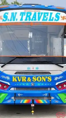 S.N Travels Bus-Front Image