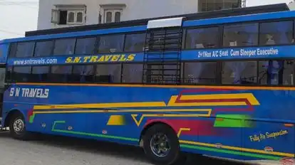 S.N Travels Bus-Side Image