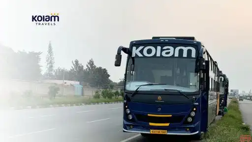 Kolam travels Bus-Front Image