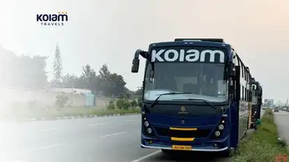 Kolam travels Bus-Front Image