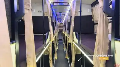 Kolam travels Bus-Seats layout Image