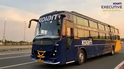 Kolam travels Bus-Side Image