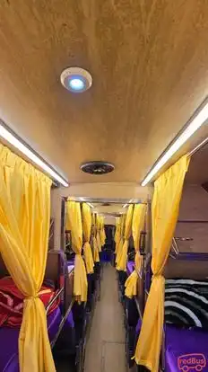 Om Sai Link Tours & Travels Bus-Seats layout Image
