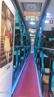 Omkar Travels Bus-Seats layout Image