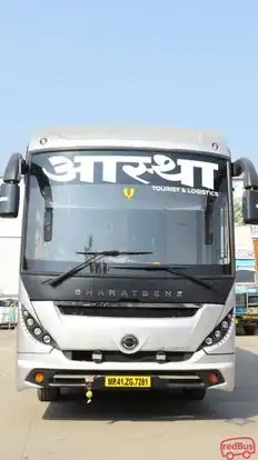 Aastha Tourist and Logistics Bus-Front Image