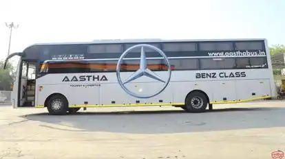 Aastha Tourist and Logistics Bus-Side Image