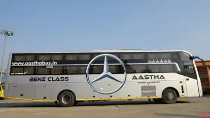 Aastha Tourist and Logistics Bus-Side Image