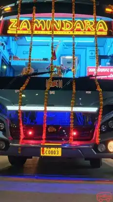 Zamindara Travels Bus-Front Image