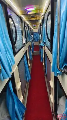  Zamindara Travels Bus-Seats layout Image