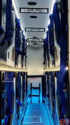 Ocean pearl tours and Travels Bus-Seats layout Image