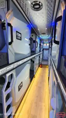 Safar Express Bus-Seats layout Image