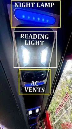 Raipur Cruiser Bus-Amenities Image