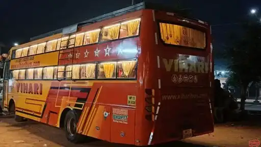 Vihari Travels  Bus-Front Image
