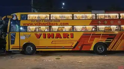 Vihari Travels  Bus-Front Image