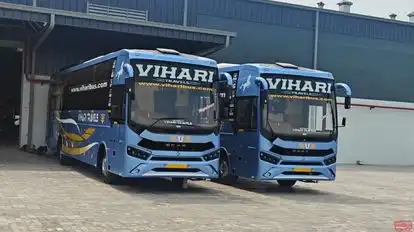 Vihari Travels  Bus-Front Image