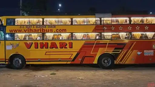 Vihari Travels  Bus-Front Image